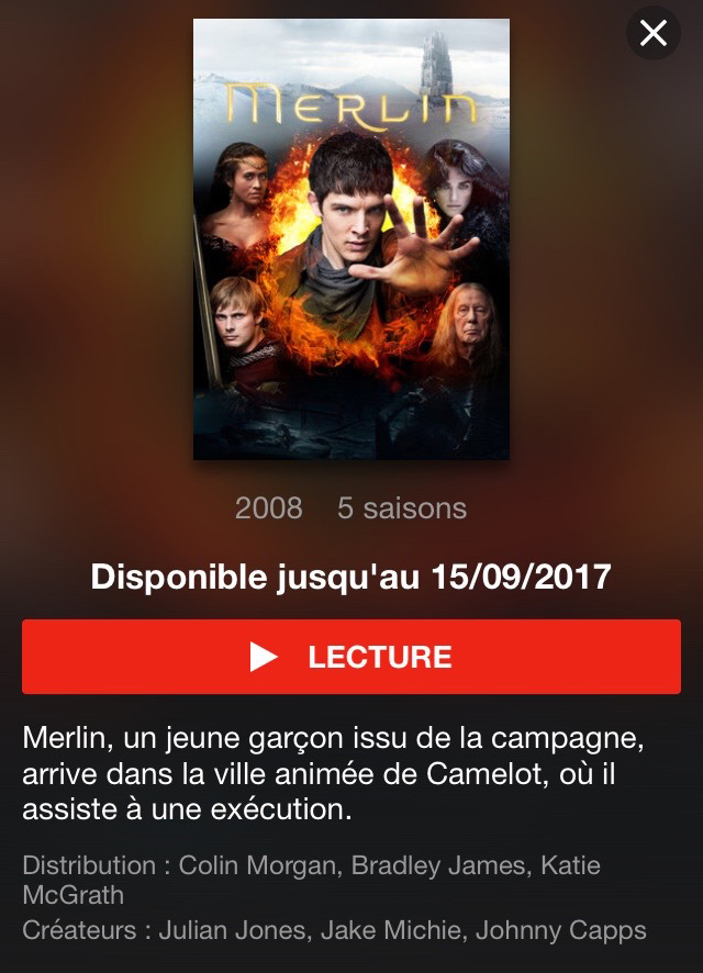 disponibilite programme netflix application - Expiration des contenus Netfilx : comment ne pas être pris par surprise.