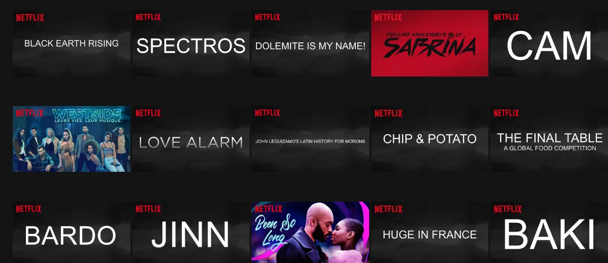 mot clefs netflix nouveaux programmes astuce