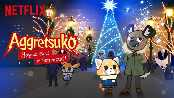 Aggretsuko : Joyeux Noël et bon metal !