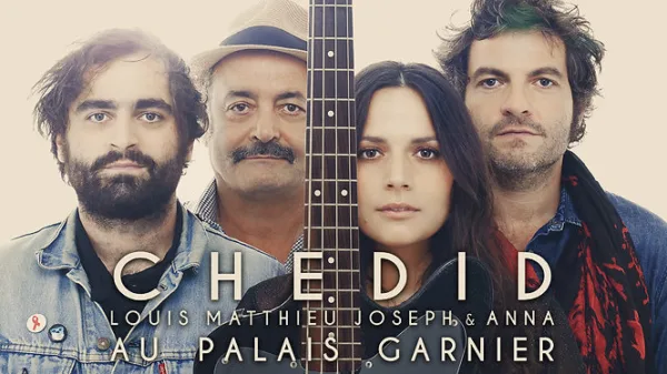 Louis, Matthieu, Joseph & Anna Chedid: Concert au Palais Garnier