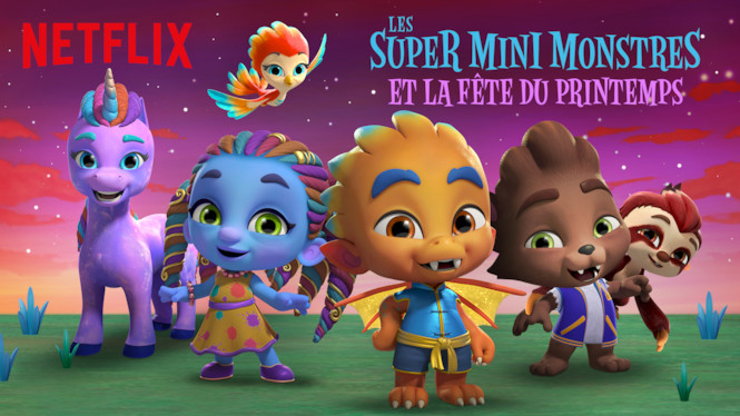 Les Super mini monstres et la fête du printemps
