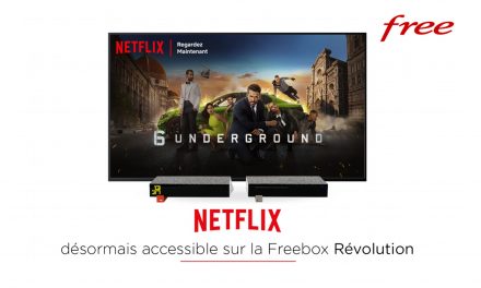 Netflix est disponible sur la Freebox Revolution
