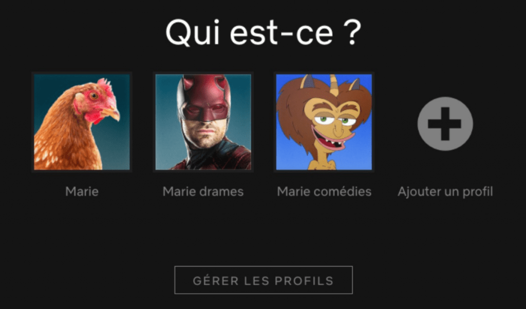 Netflix Gestion de sprofils 1024x602 - Ajouter un profil à mon compte