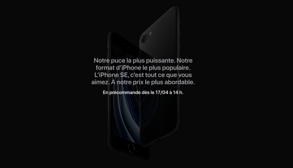 capture decran 2020 04 16 a 18 44 34 1024x588 - L'iPhone SE (2nde génération) vient de sortir, et il est taillé pour Netflix !