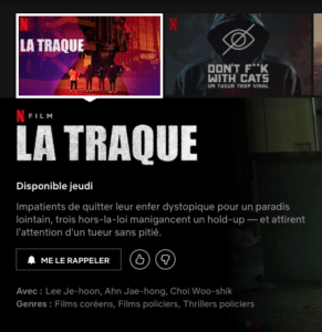 capture decran 2020 04 20 a 21 40 18 291x300 - La traque : le film dystopique sortira finalement jeudi sur Netflix