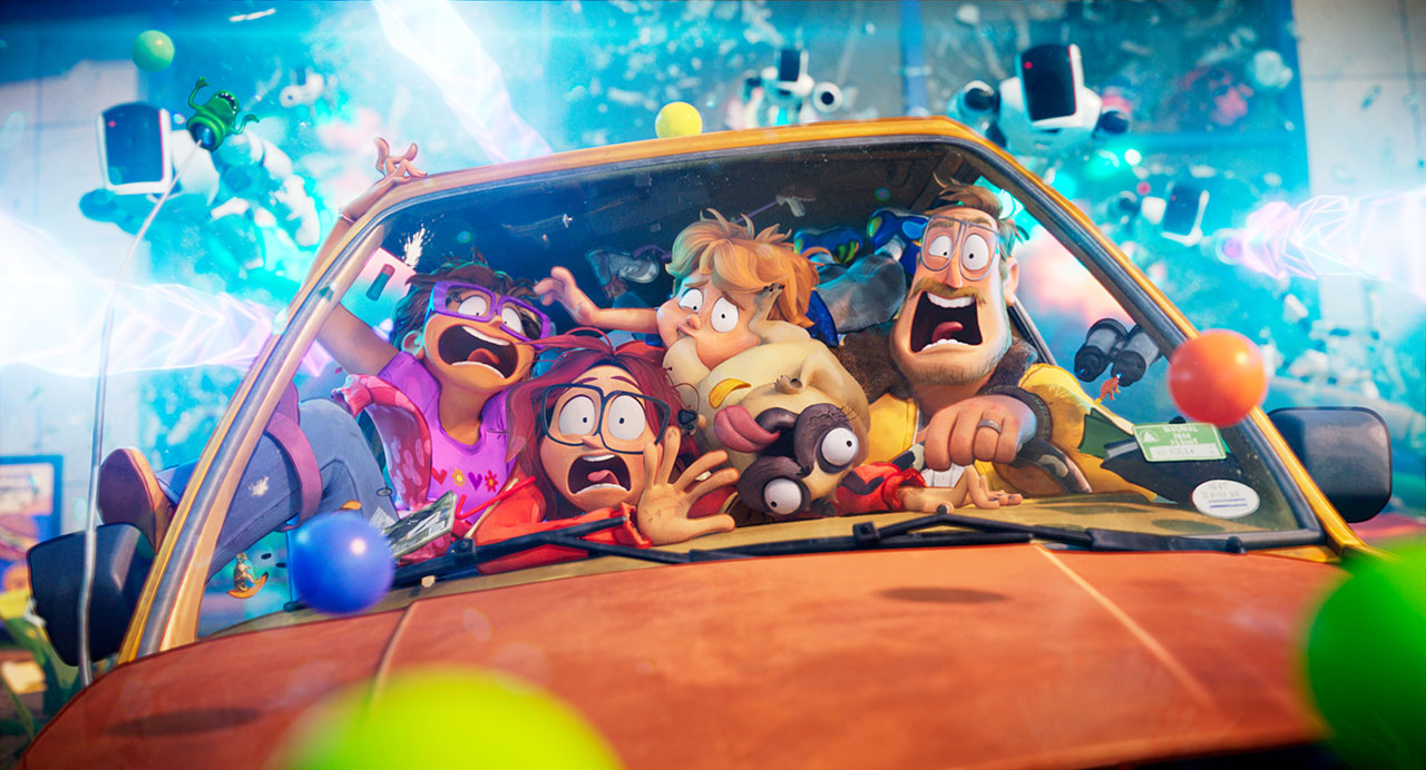 Les Mitchell contre les machines netflix avril - Les Mitchell contre les machines : un road trip déjanté et plein d'actions à savourer en famille sur Netflix