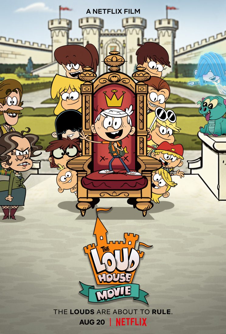 les loud netflix film affiche 743x1100 - Bienvenue chez les LOUD, le film : vie de château et vacances de folie pour la famille Loud (disponible sur Netflix)