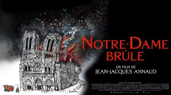 Notre-Dame brûle