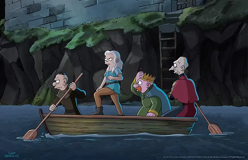 desenchantee netflix saison 5 - Désenchantée : la série de Matt Groening de retour en septembre pour une ultime saison 5 sur Netflix