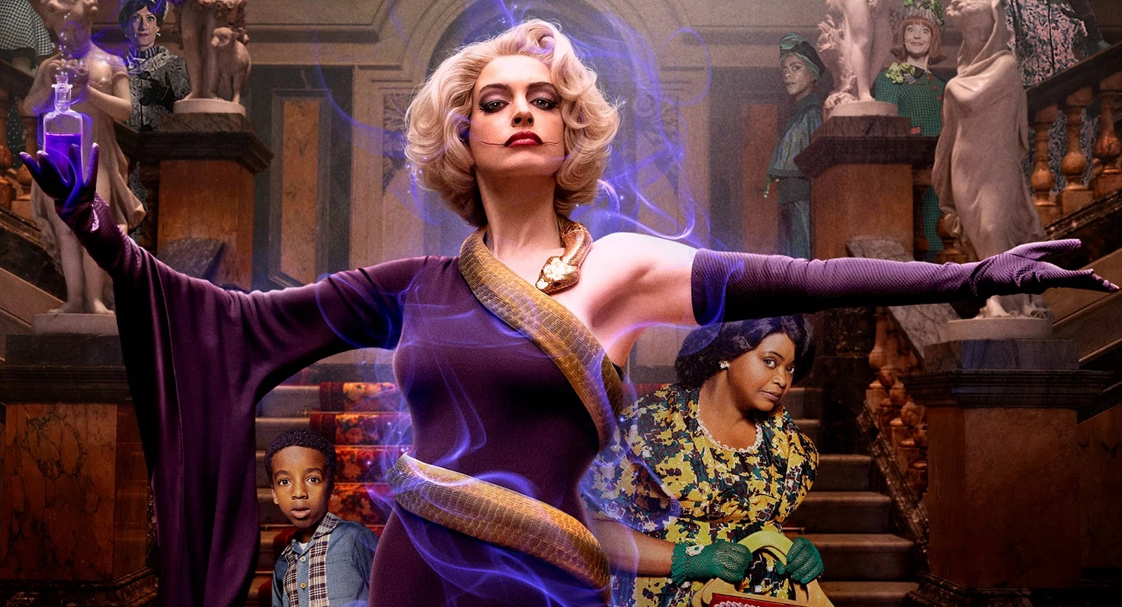 sacrees sorcieres netflix 1 - Sacrées Sorcières : le film adapté du célèbre roman de Roald Dahl arrive en septembre sur Netflix