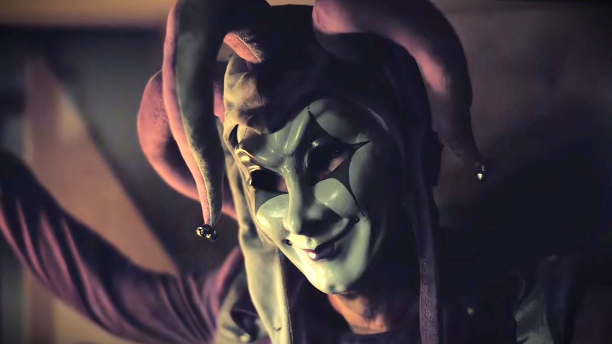 masque joker rufus la chute de la maison usher - La Chute de la maison Usher : comment se termine la série de Mike Flanagan ?  (Explication de la fin)