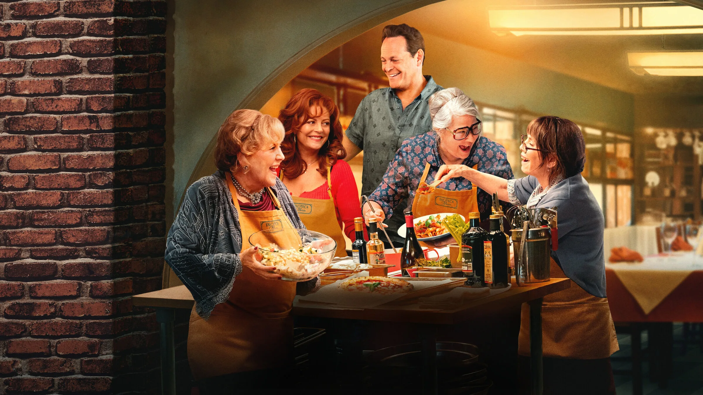 nonnas netflix - Nonnas : Vince Vaughn, des grand-mères italiennes et des plats mijotés d’émotions dans le prochain film Netflix