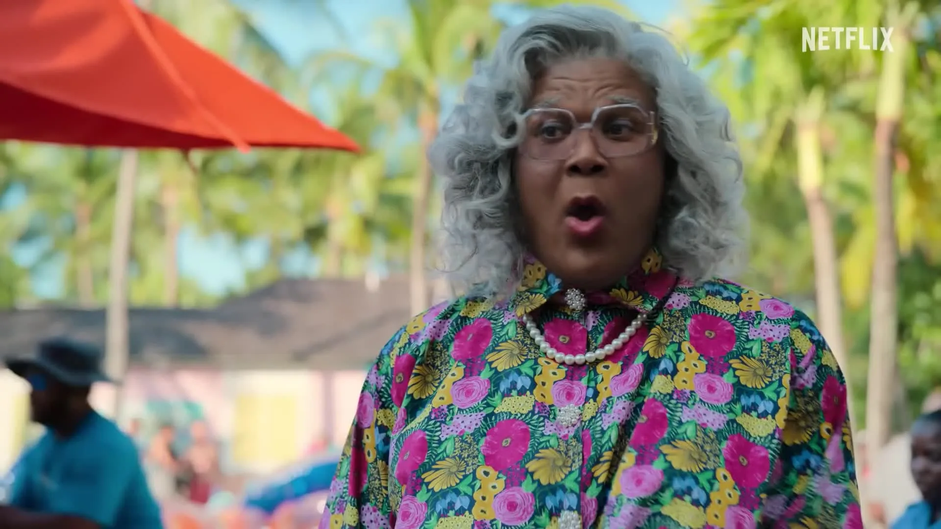 MV5BNDQ1YjM3MmUtM2JlOC00ZGNlLThhZDYtZjk3OTEwMDU3ZGQyXkEyXkFqcGdeQXRyYW5zY29kZS13b3JrZmxvdw@@. V1  - Madea : Mariage exotique sur Netflix – Tyler Perry délocalise le chaos familial aux Bahamas