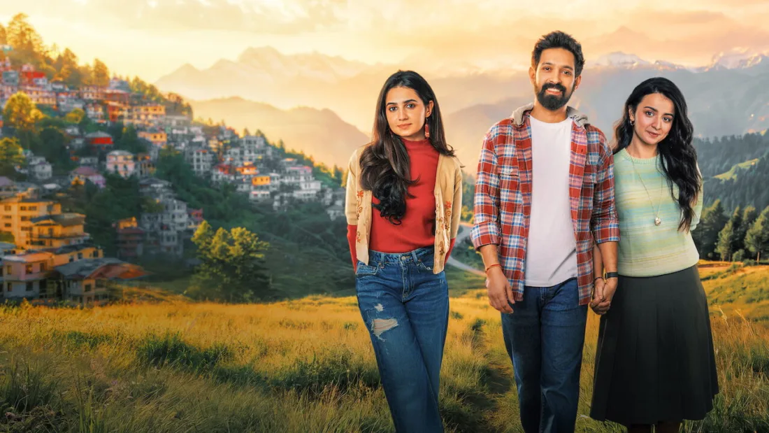 Scene de la romance indienne Musafir Cafe sur Netflix