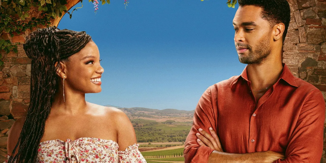 Halle Bailey et Regé-Jean Page dans Toi, Moi et la Toscane sur Netflix
