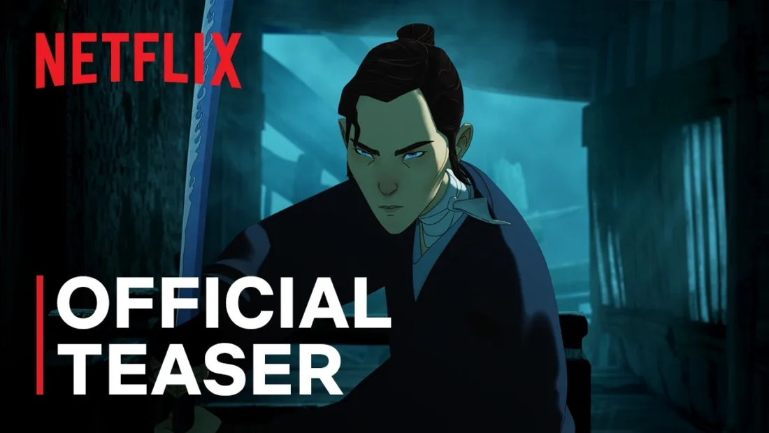 Mizu en route vers Londres dans la saison 2 de Blue Eye Samurai