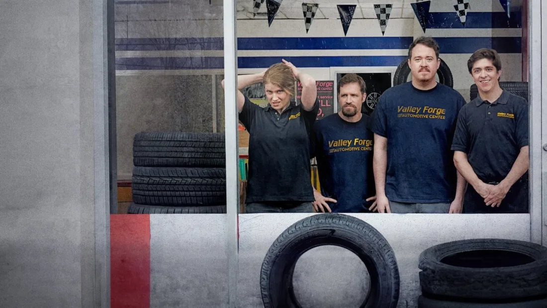 Le garage de Grosse pression sur Netflix