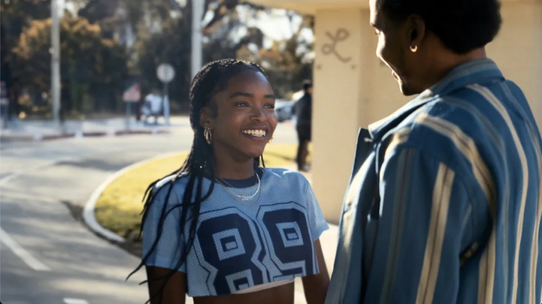 Keisha et Justin dans Pour toujours sur Netflix
