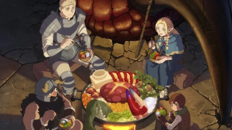 Visuel de la saison 2 de l'anime Netflix Gloutons & Dragons (Delicious in Dungeon)