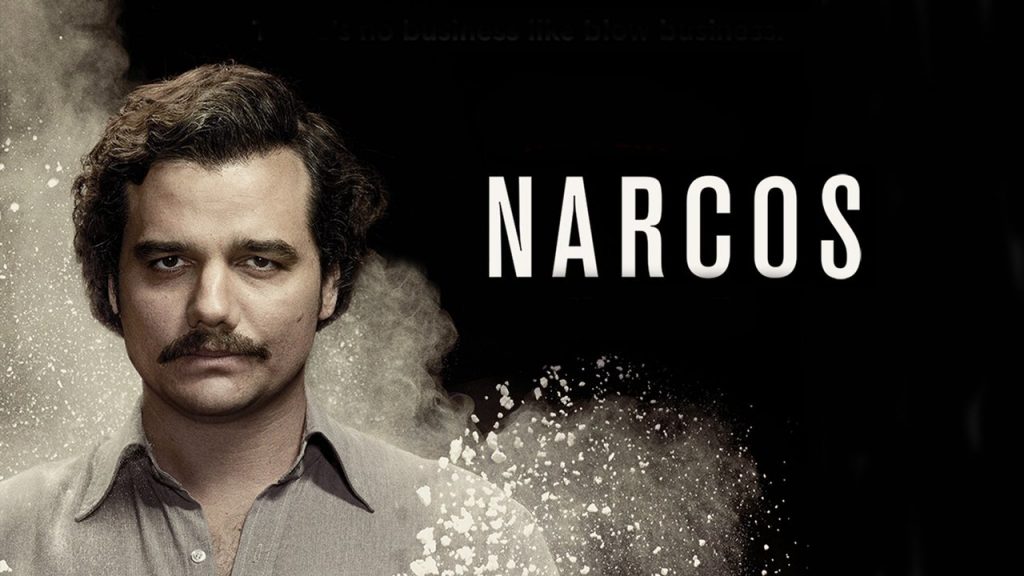 narcos serie netflix 1024x576 - Les 5 séries Netflix les plus populaires dans le monde