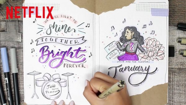 julie and the phantoms themed bullet journal tutorial netflix futures youtube thumbnail 600x338 - Special