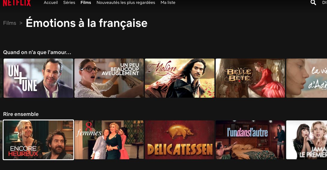 Capture décran 2021 07 18 à 16.41.25 - Netflix célèbre le cinéma français avec sa collection de films et séries "Emotions à la française"