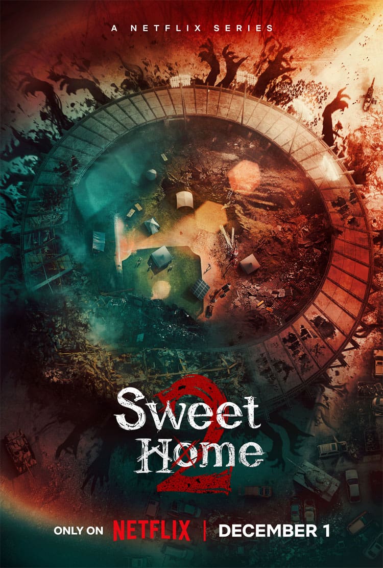 sweet home saison 2 december 2023 release date poster - Sweet Home : la saison 2 arrive en décembre sur Netflix (Date de sortie + infos saison 3)