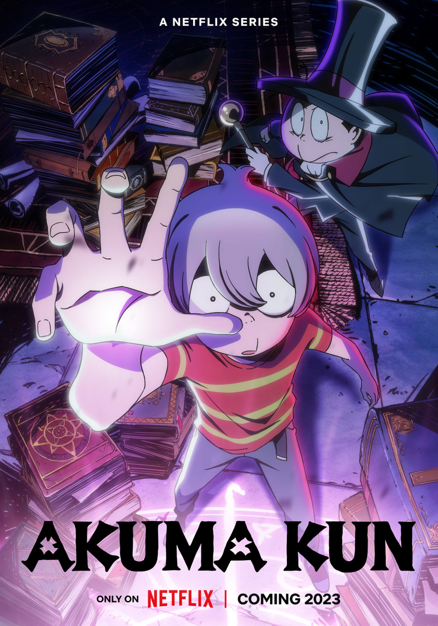 affiche akuma kun netflix - Akuma-Kun : la série animée inspirée du manga débarque cet automne sur Netflix