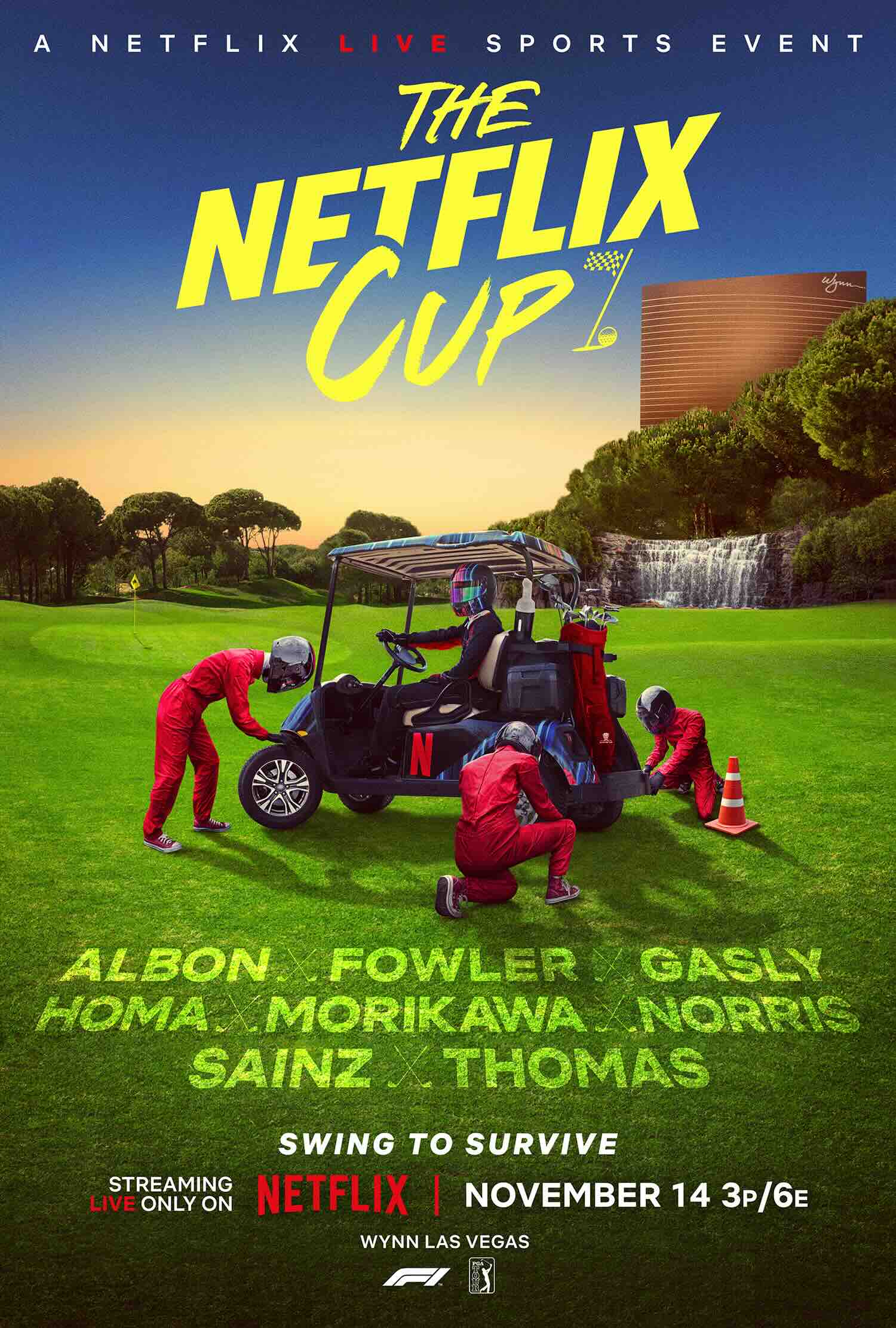 the netflix cup  - The Netflix Cup : la plateforme au N rouge lance son premier événement sportif en direct en novembre !